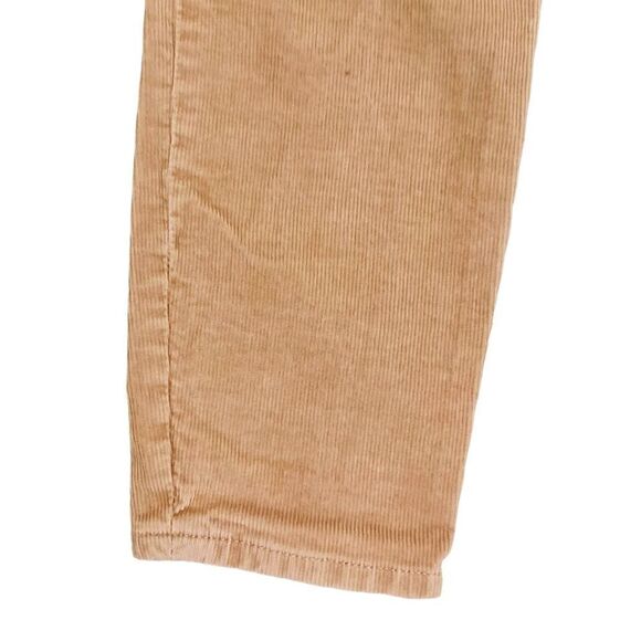J Crew stretch cotton tan 5 pocket corduroy skinny mid rise pants size 26 - Picture 5 of 8